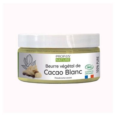 Beurre végétal de Cacao – Biocam